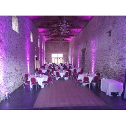 Location eclairage salle et ambiance lumineuse