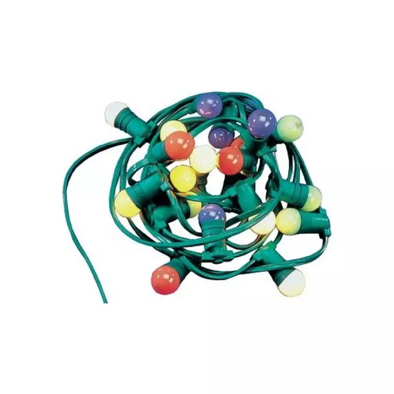 Guirlande champêtre couleurs 9M 20 douilles