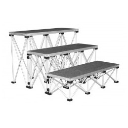 Location marche pied pour podium