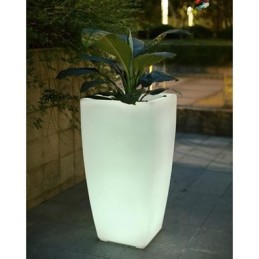 Location pot à led sur batterie 43x43x85 cm