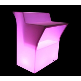 location Bar lumineux à led / Banque d' accueil en vendee