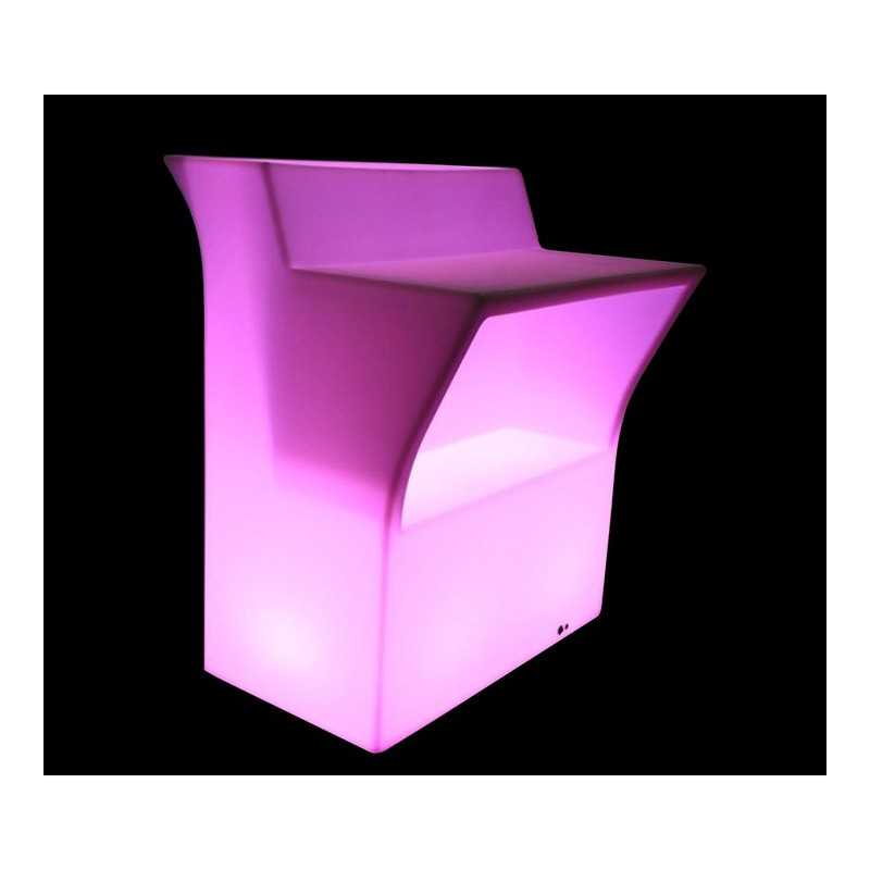 location Bar lumineux à led / Banque d' accueil en vendee