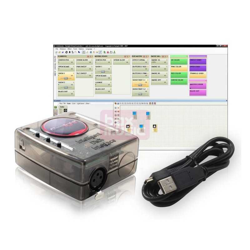 Location LOGICIEL ET INTERFACE DMX 512 CANAUX