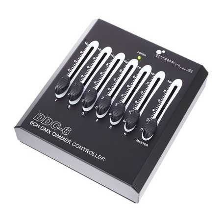 Location Contrôleur DMX manuel 6 canaux