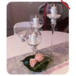 Trio photophores cylindriques