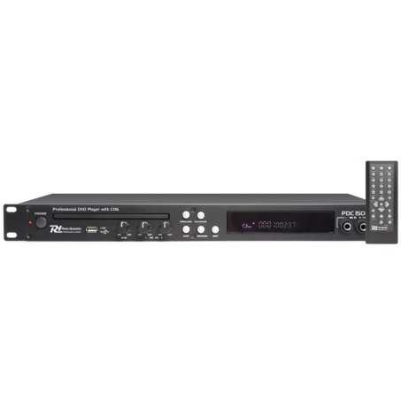 Location Power Dynamics PDC150 Lecteur DVD 19“, avec CD+G et USB