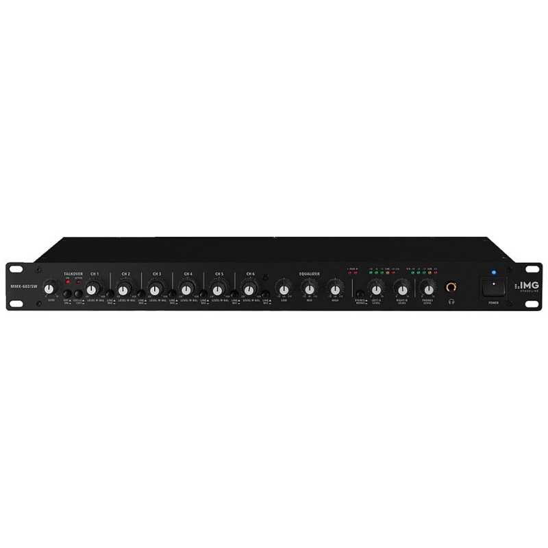 Location Table de mixage MMX-602/SW 6 voies micro/ligne avec priorité