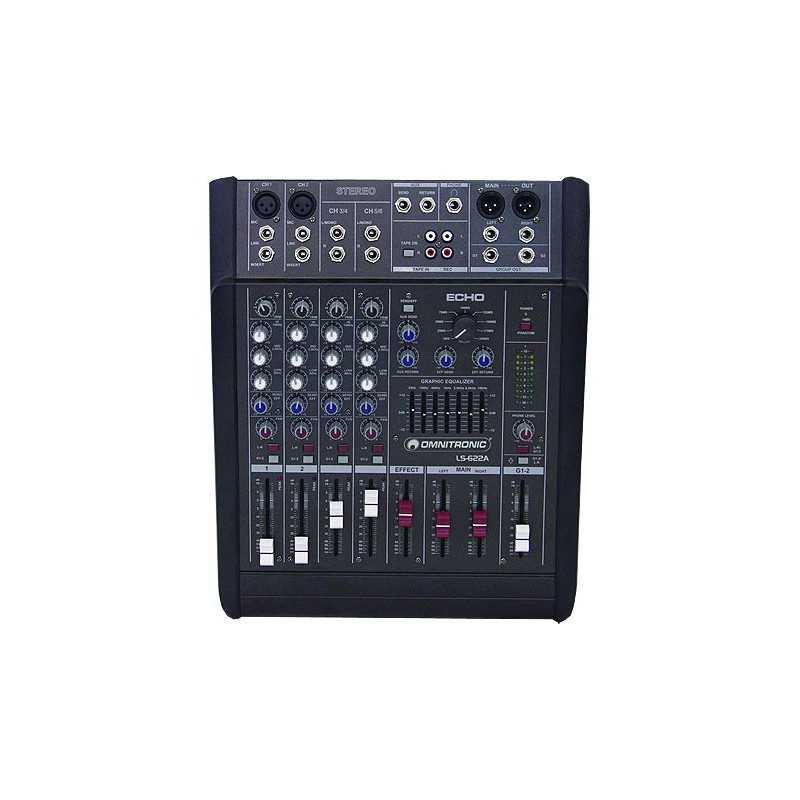 Console de mixage Omnitronic LS-622A
