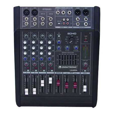 Console de mixage Omnitronic LS-622A