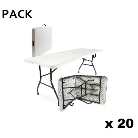 Location pack 20 tables rectangulaire 183*75 cm (vendée)