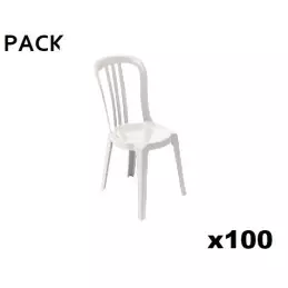 Location pack 100 chaises blanches miami (vendée)