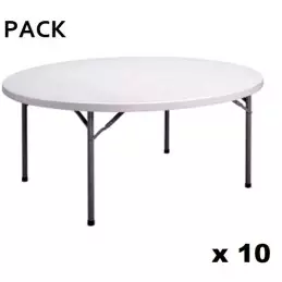 Location pack 10 TABLES RONDES 150 CM (vendée)