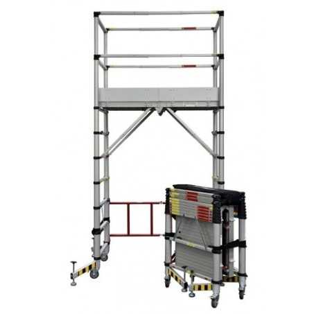 échaffaudage téléscopique