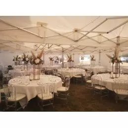 location de tente 10x15m pour vos réceptions en vendée