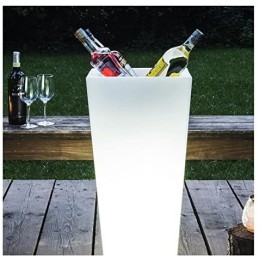 Location pot à led sur batterie 43x43x85 cm