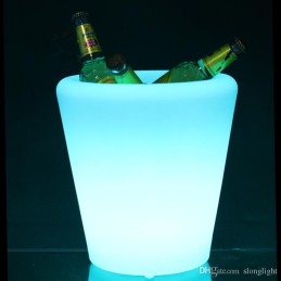 Location pot rond led ht50D40 sur batterie