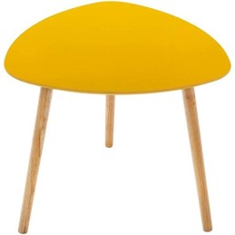 location table basse couleur moutarde