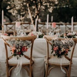 Location chaise bistrot dos croisé en vendée