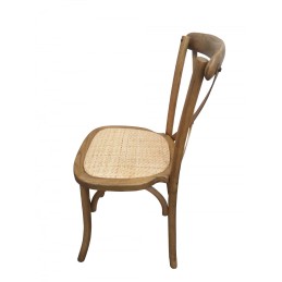 Location chaise bistrot dos croisé en vendée