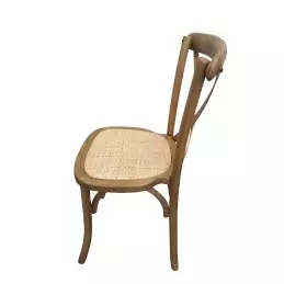 Location chaise bistrot dos croisé en vendée
