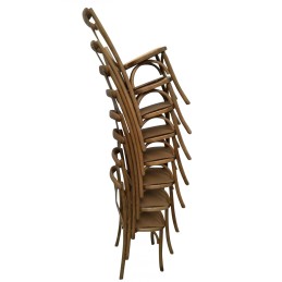 Location chaise bistrot dos croisé en vendée