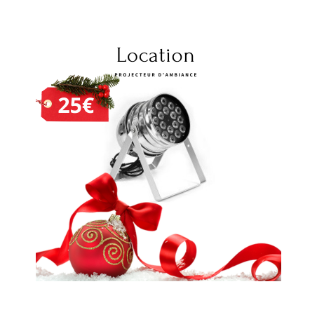 location eclairage ambiance noel
