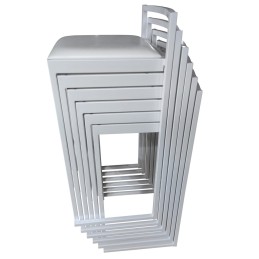 location tabouret bar assise blanche