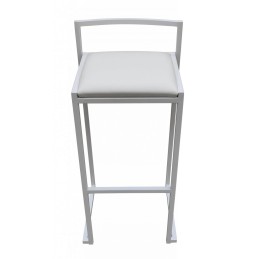 location tabouret bar assise blanche