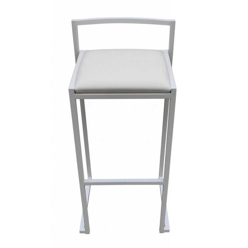 location tabouret bar assise blanche