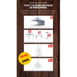 Pack location mobiliers...