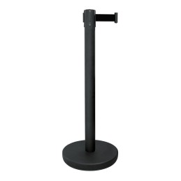 Potelet à sangle noir