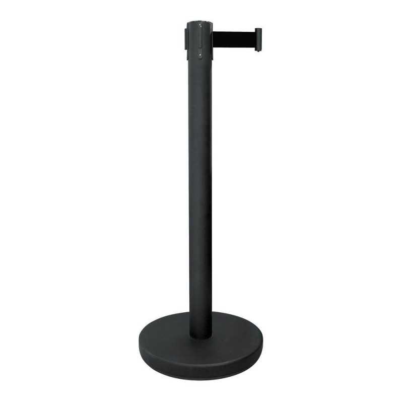 Potelet à sangle noir