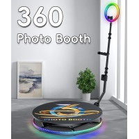 Location videobooth 360 selfie rotatif en vendée, animation originale